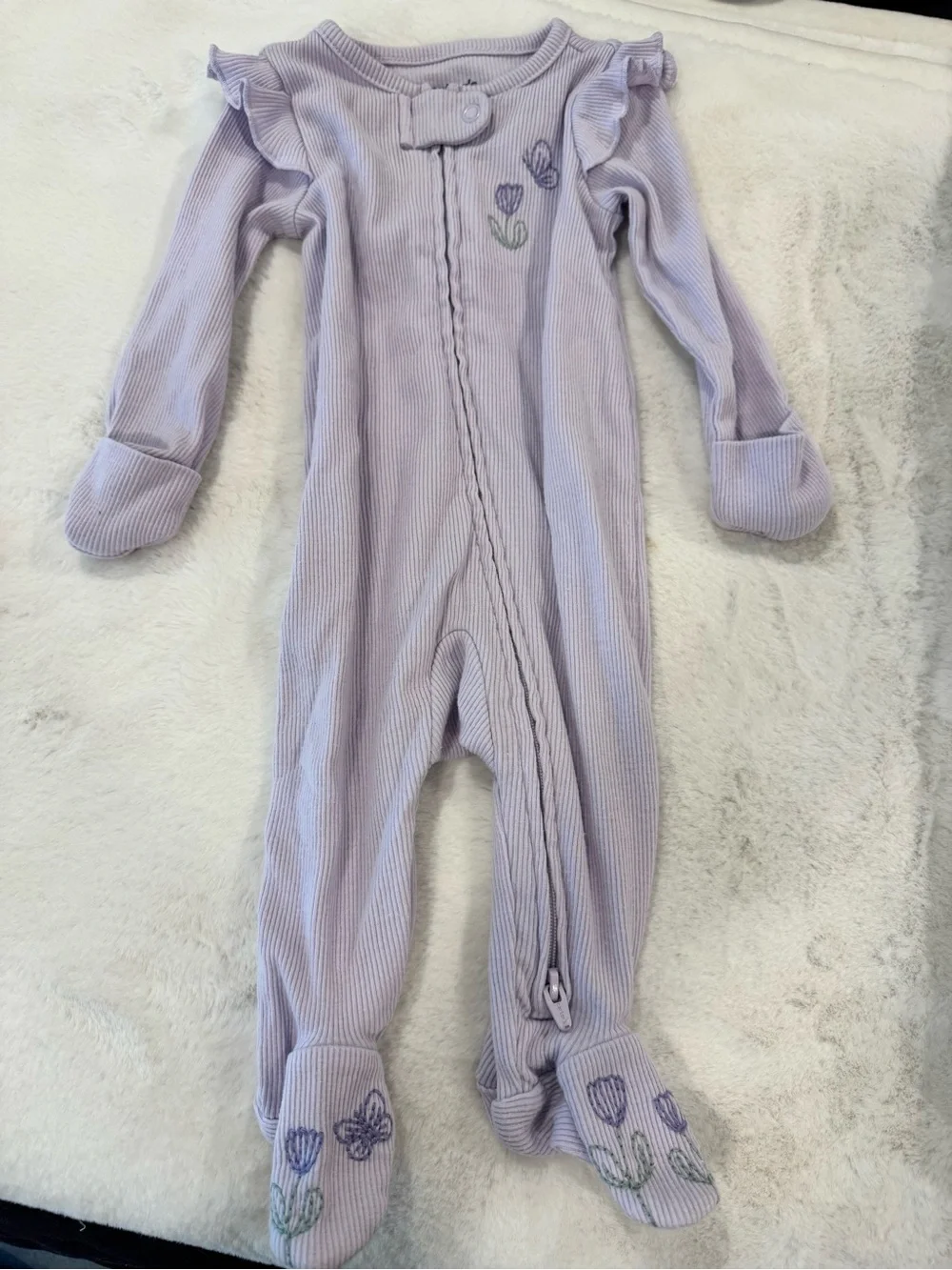 0-3 months baby girl onsie bundle